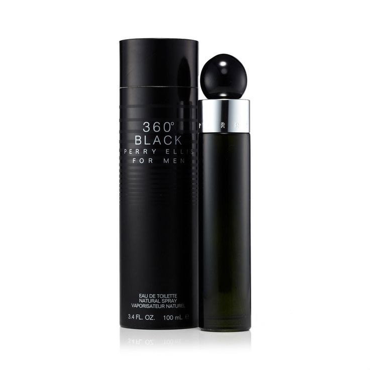 EAU DE TOILETTE 360° BLACK PERRY ELLIS FOR MEN