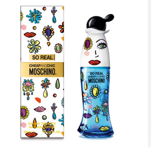 EAU DE TOILETTE NATURAL SPRAY-MOSCHINO SO REAL CHEAPAND CHIC