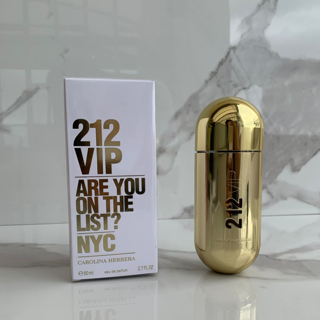 EAU DE PARFUM 212 VIP NYC CAROLINA HERRERA DORADA