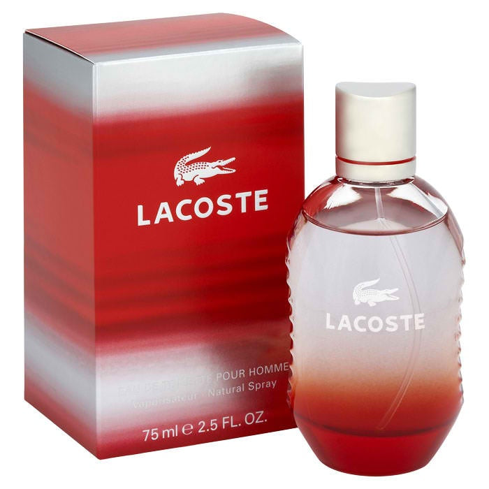 EAU DE TOILETTE LACOSTE RED