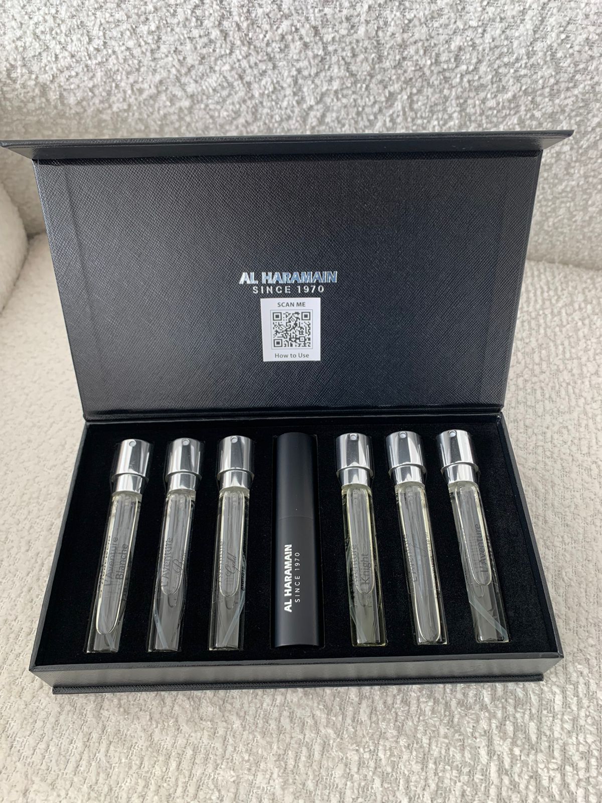 KIT EAU DE PARFUM EXPLORE L AVENTURE 6 X 10 ML AL HARAMAIN