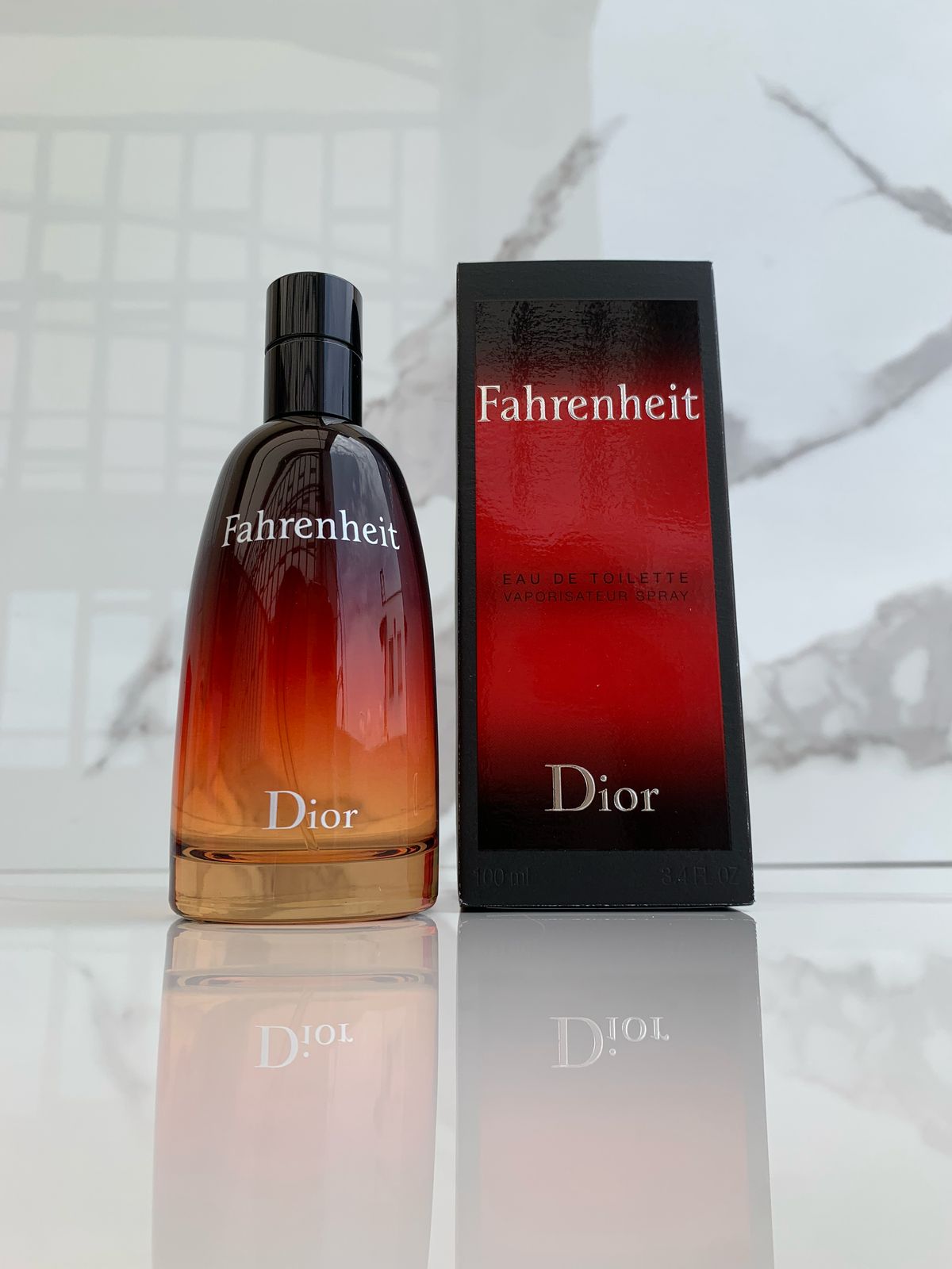 EAU DE TOILETTE DIOR FAHRENHEIT--- 100 ML