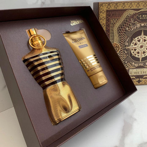SET LE MALE ELIXIR 2PIEZAS- PARFUM