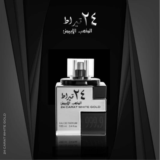 EAU DE PARFUM LATTAFA 24 CARAT WHITE GOLD
