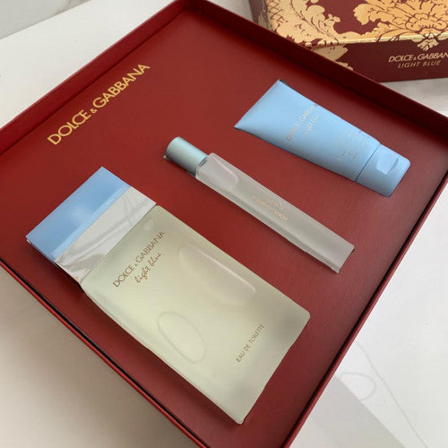 SET LIGTH BLUE HER EDT