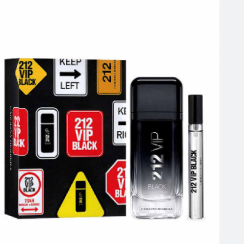 KIT EAU DE PARFUM FOR MEN -CAROLINA HERRERA 212 VIP BLACK
