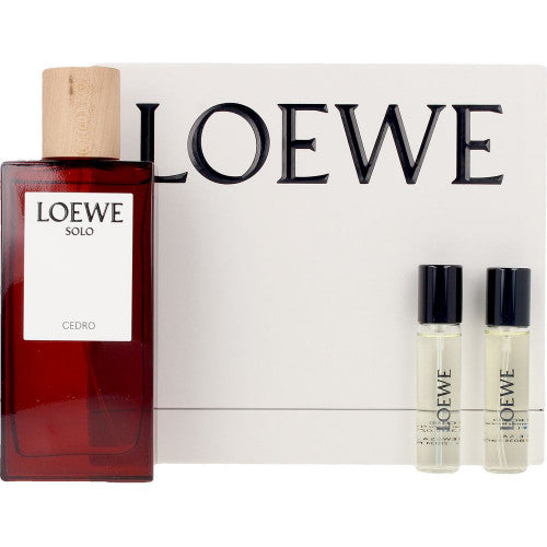 EAU DE TOILETTE SET DE LOEWE SOLO CEDRO