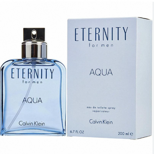 EAU DE TOILETTE CALVIN KLEIN-ETERNITY FOR MEN AQUA-200 ML