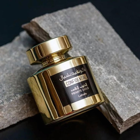 EAU DE PARFUM LATTAFA CONFIDENTIAL PRIVATE GOLD