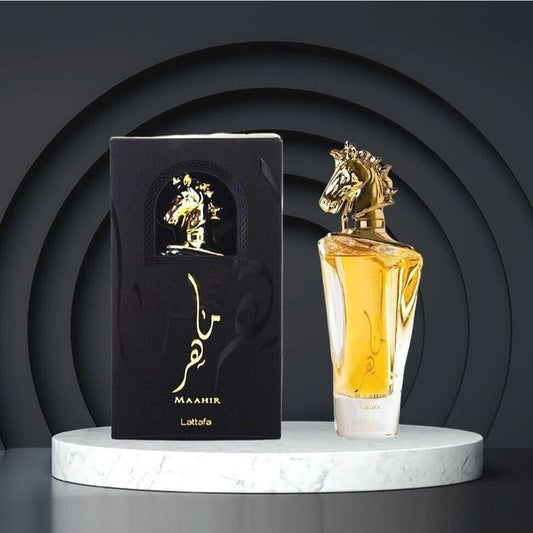 EAU DE PARFUM LATTAFA MAAHIR gold