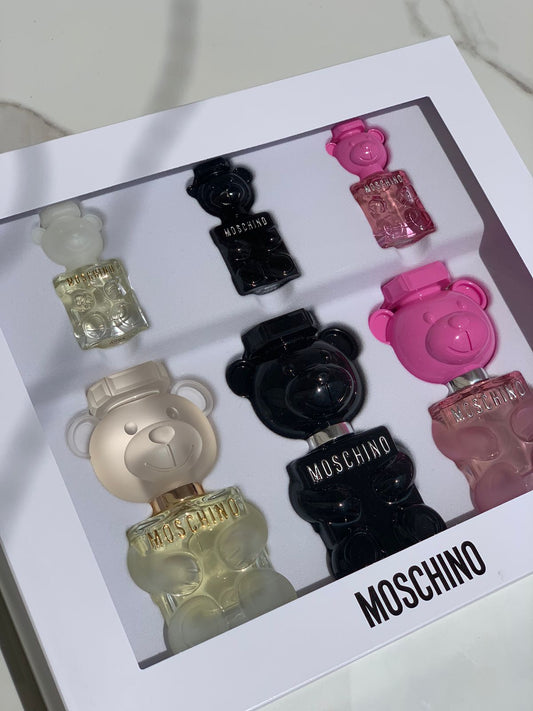 SET MOSCHINO TOY BUBBLE GUM